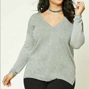 Forever 21+ v-neck sweater